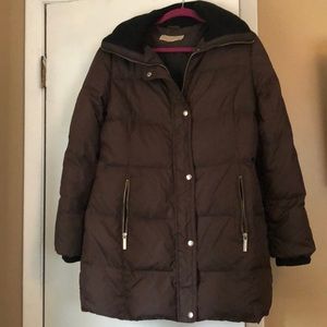 Michael Kors Down mid length filled puffer jacket